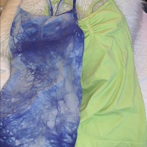 Athleta racerback tanks